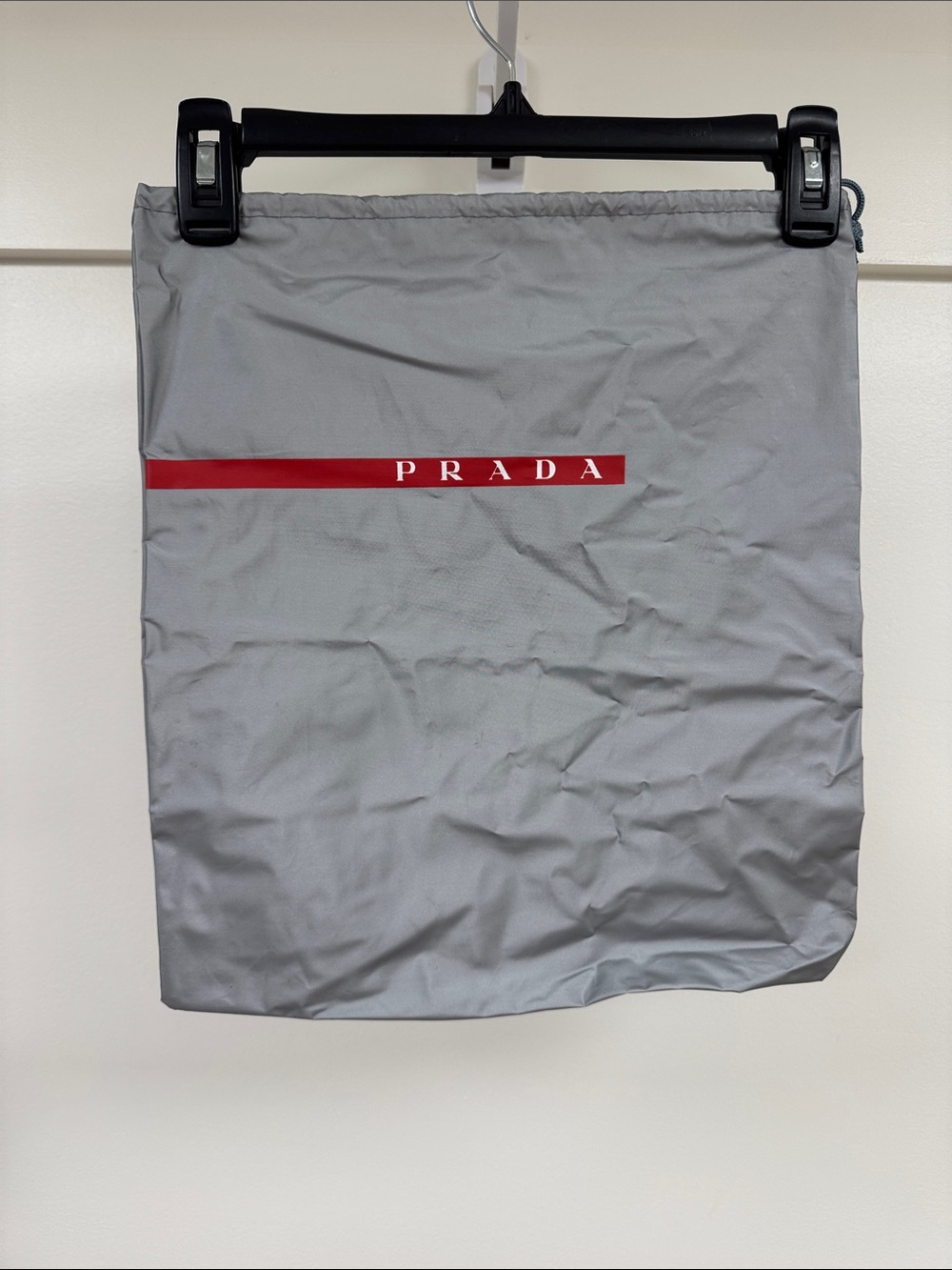 Prada 13X13 dust bag water resistent